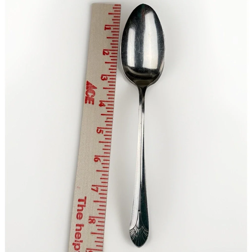 International Silver Plate‎ MANHATTAN 3 Table Spoons 1951 Silverware